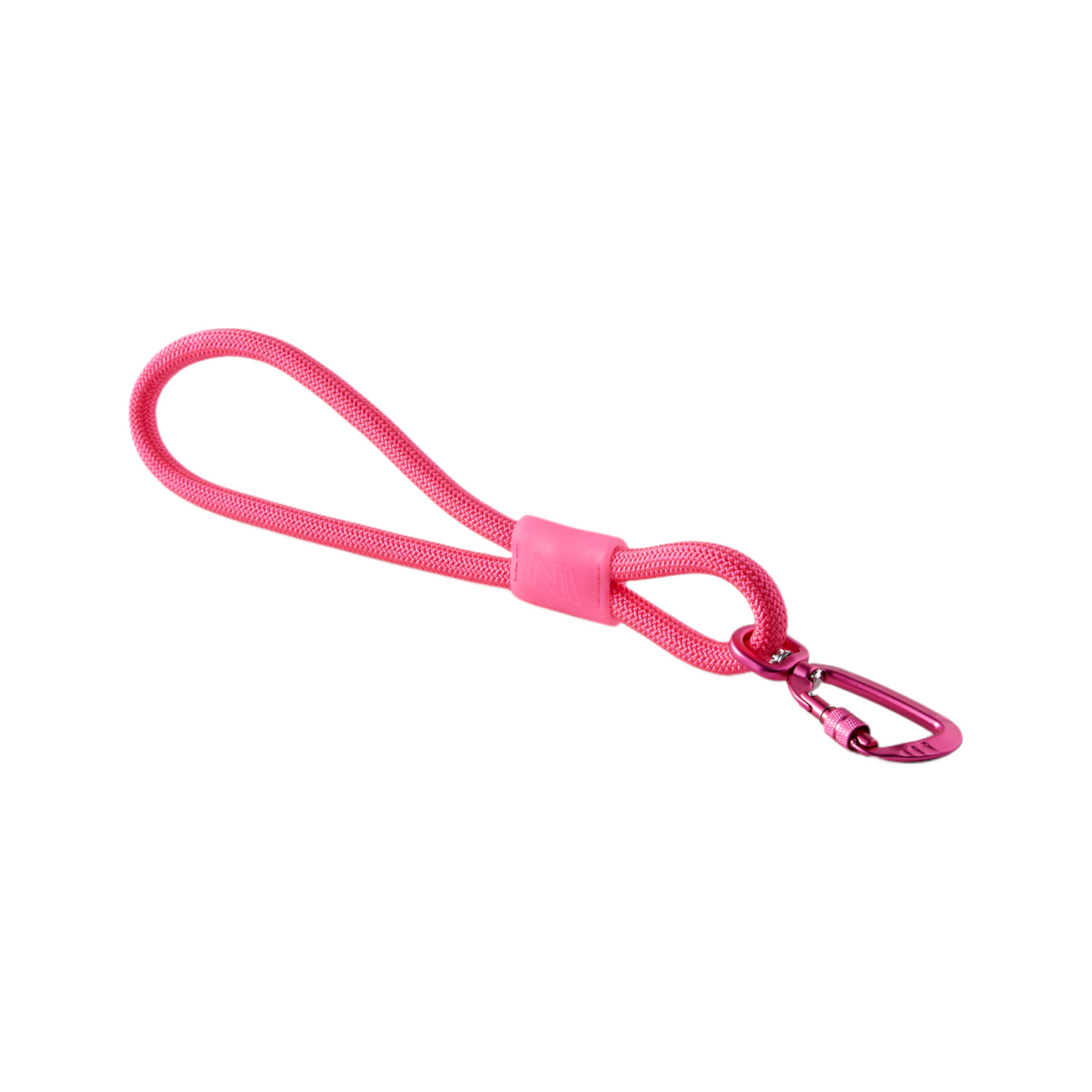 Guía de cuerda corta rosa