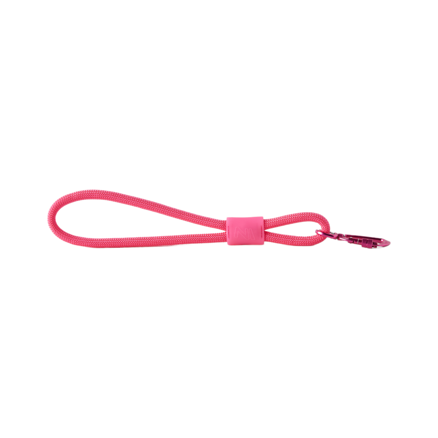 Guía de cuerda corta rosa