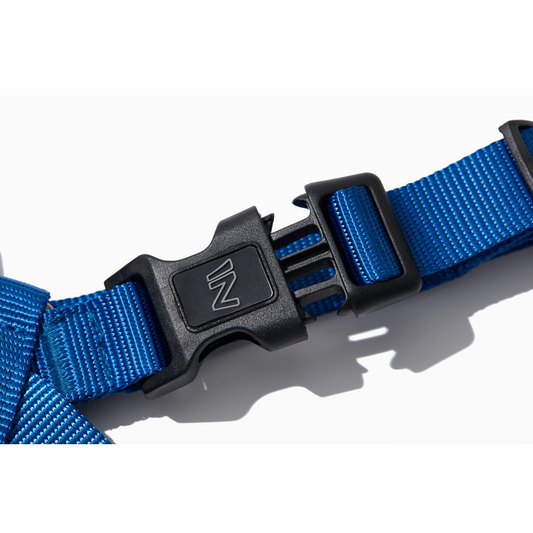 Pecho cruzado azul marino