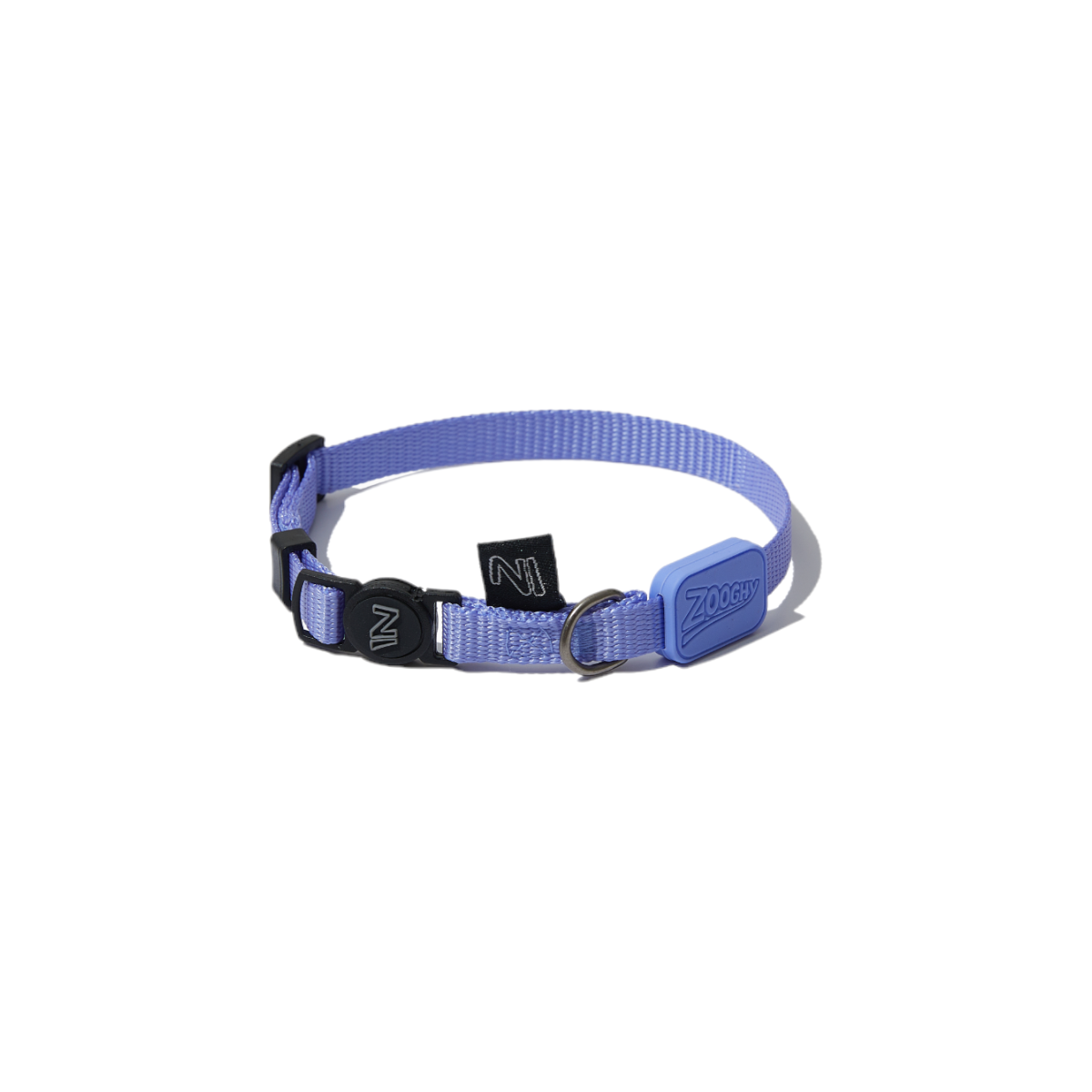 Collar morado para gato