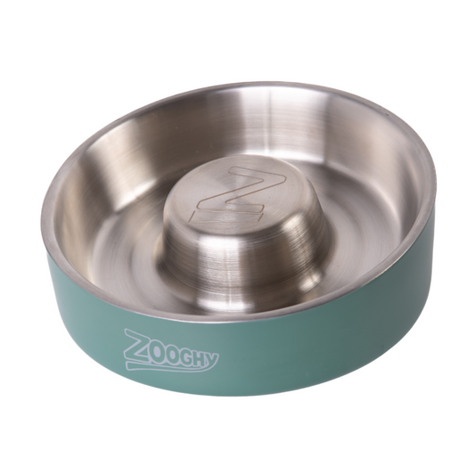 Comedouro Lento Power Thermo 690ml Verde