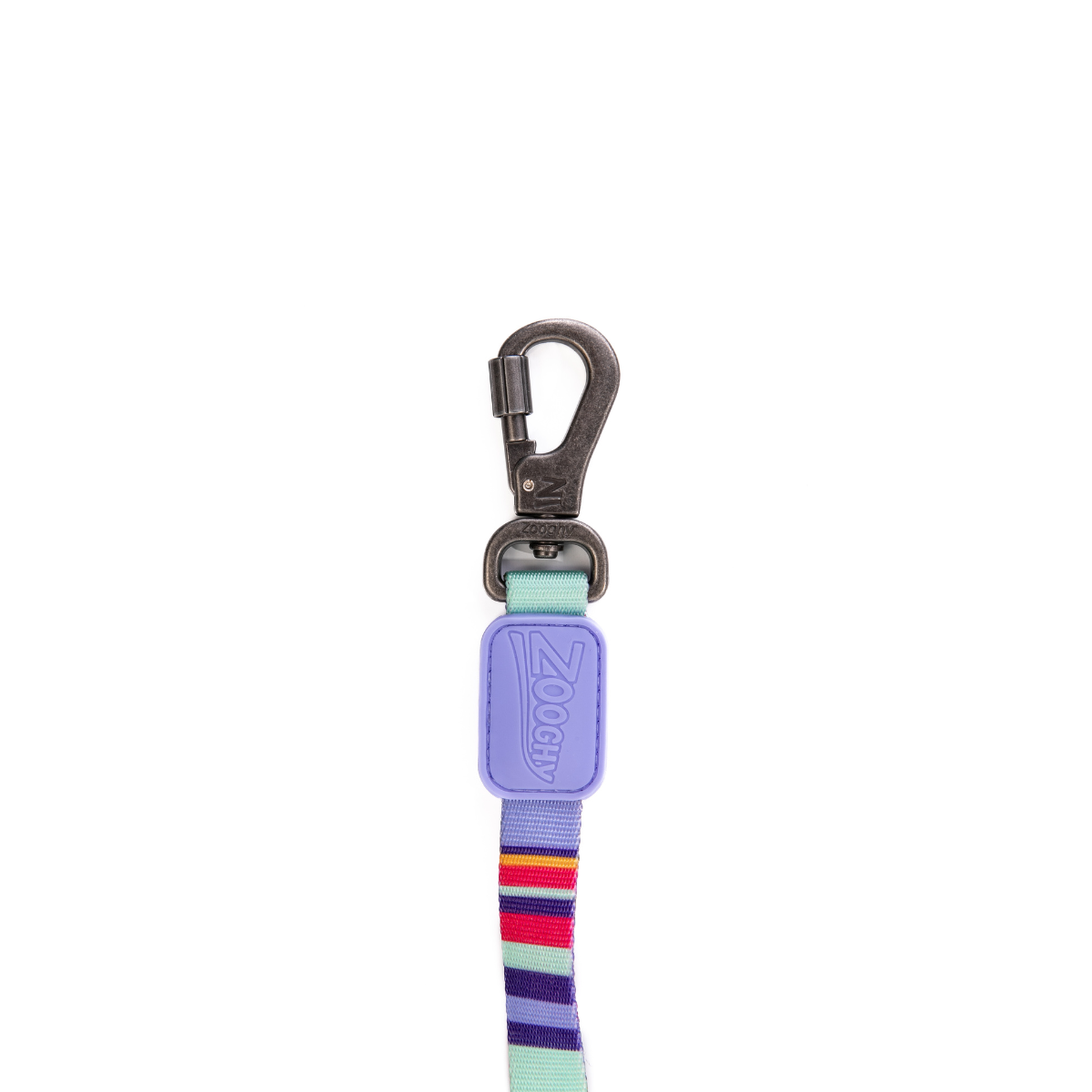 Rayas y relámpagos para perros guía - Caucho morado