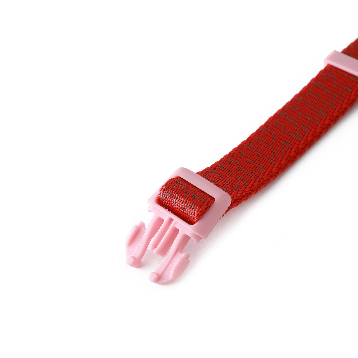Coleira Dog Glow Walk Vermelha e Rosa