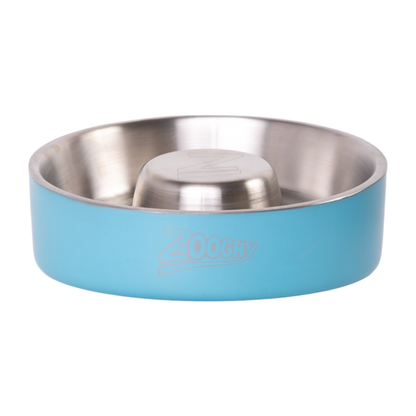 Biberón termo de alimentación lenta Power Thermo de 690 ml, color azul