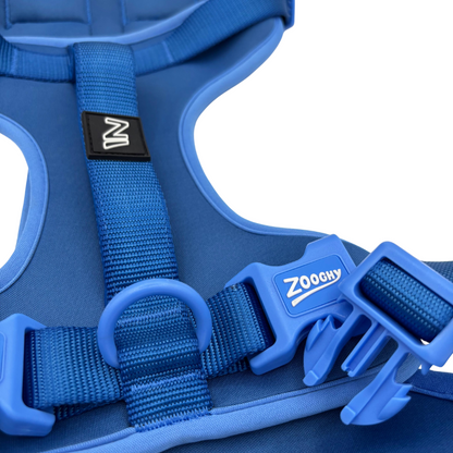 Correa de pecho cómoda azul