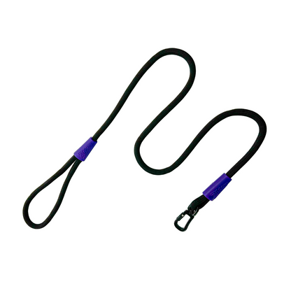 Rope Guide with Carabiner Black and Purple