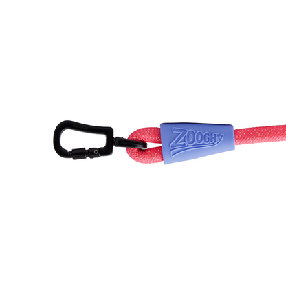 Pink Glitter Rope Guide with Carabiner