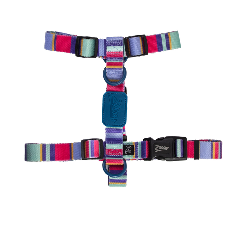 Peitoral H Raios e Listras - Borracha Azul